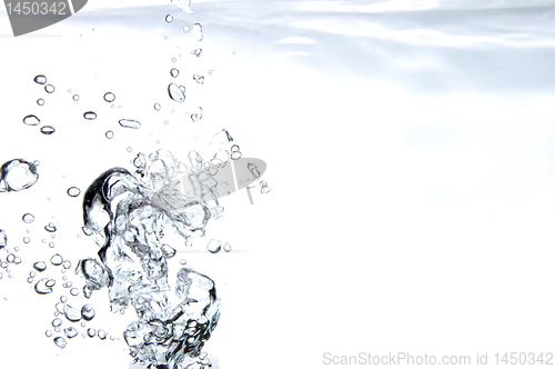 Image of active water background