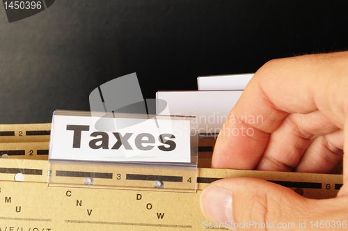 Image of taxes