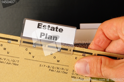 Image of real estate plan