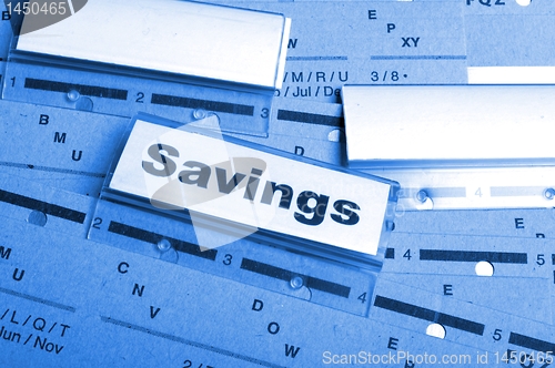 Image of savings