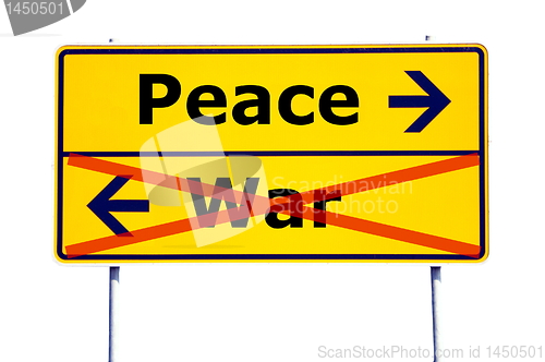 Image of peace and war