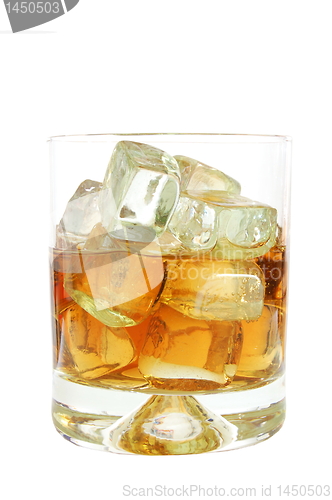 Image of whisky on the rocks