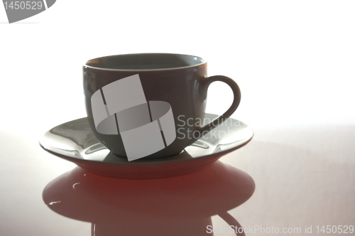 Image of cup of coffee for breakfast