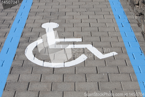 Image of Wheelchair lane