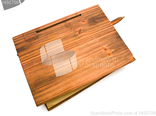 Image of wooden book