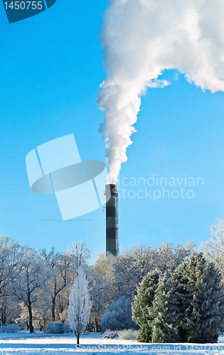Image of industrial smokestack