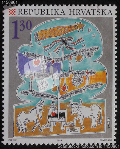 Image of Christmas stamp