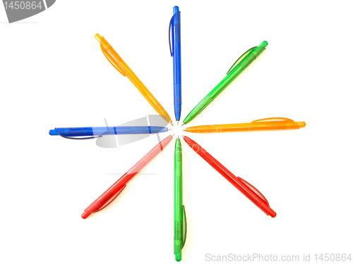 Image of ballpoint pens