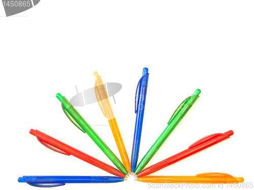 Image of ballpoint pens