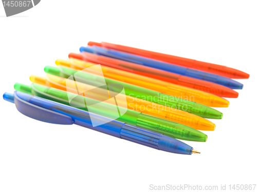 Image of ballpoint pens