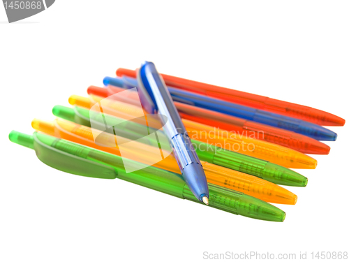 Image of ballpoint pens