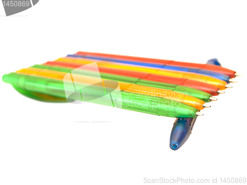 Image of ballpoint pens