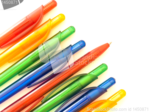 Image of ballpoint pens