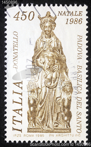 Image of Madonna with child