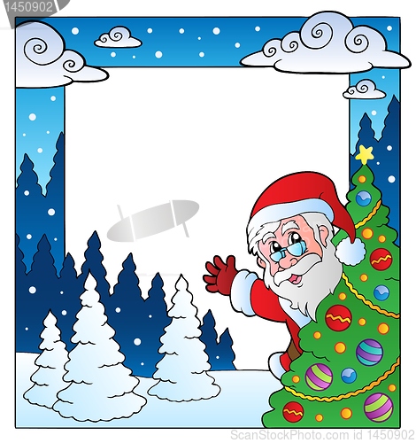 Image of Christmas theme frame 4