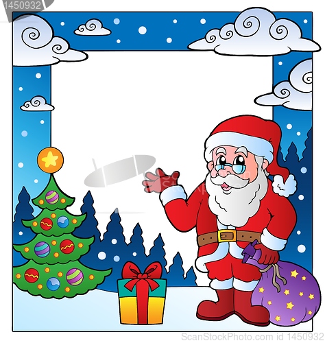 Image of Christmas theme frame 3