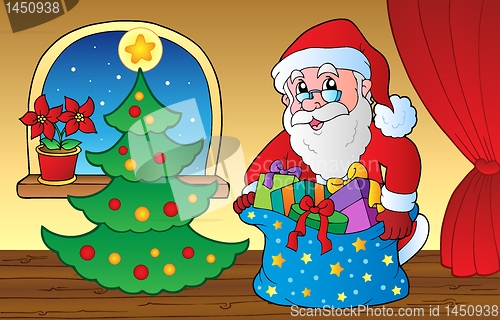 Image of Santa Claus indoor scene 3