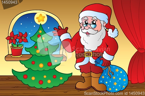 Image of Santa Claus indoor scene 4