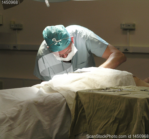 Image of surgical operation