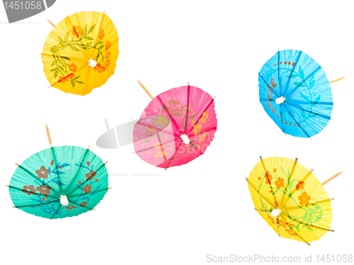 Image of cocktail umbrellas