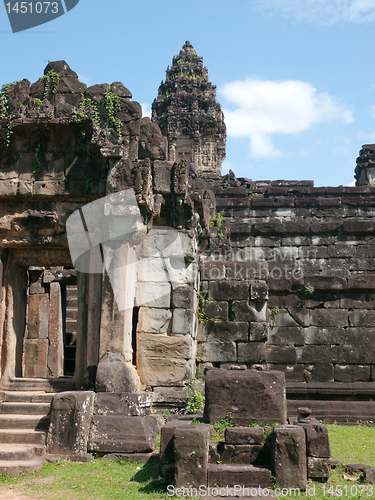 Image of The Bakong Temple east of Siem Reap, Cambodia