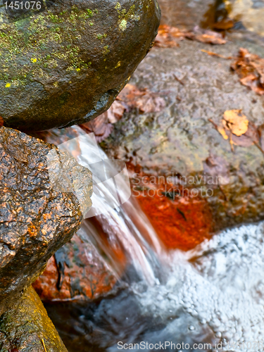 Image of source with rocks
