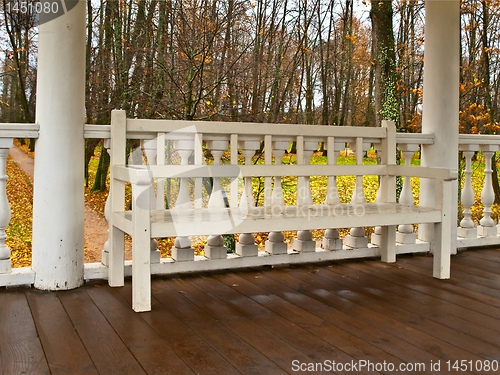 Image of Outdoors bench 
