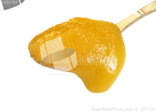 Image of teaspoon with honey