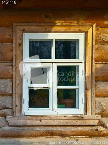 Image of wooden window