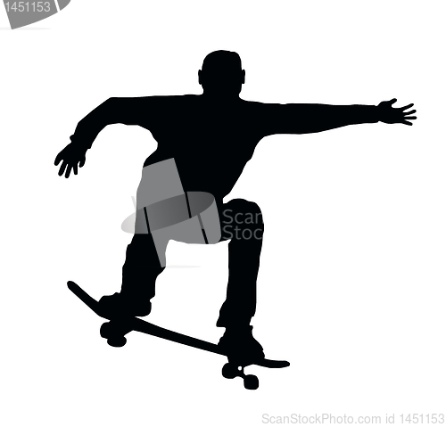 Image of Skateboarding Jump