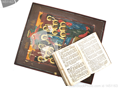 Image of Icon and Bible