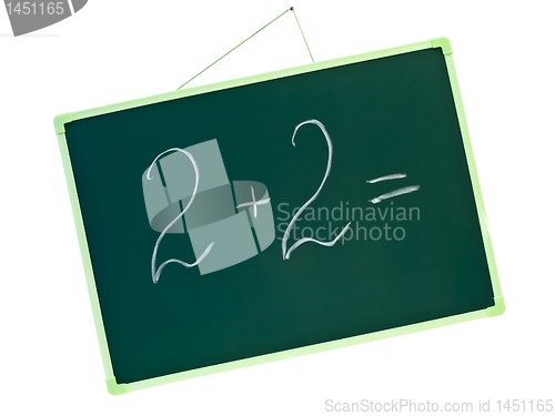 Image of school blackboard 