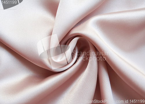 Image of Smooth elegant pink silk as background