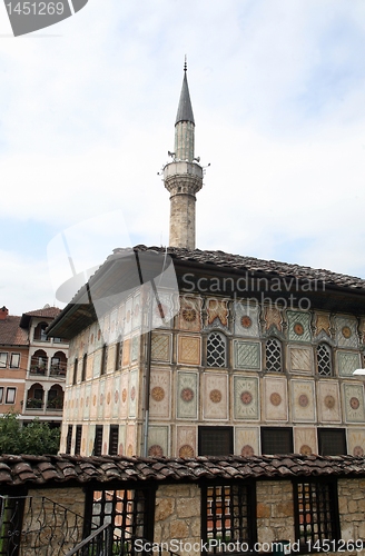 Image of Aladza painted mosque, Tetovo, Macedonia