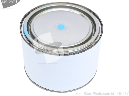 Image of can with color