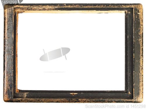 Image of vintage wooden frame