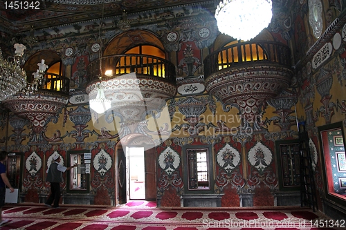 Image of Aladza painted mosque, Tetovo, Macedonia