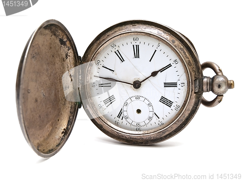 Image of old pocket clock