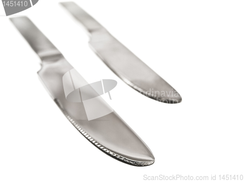 Image of silver knifes