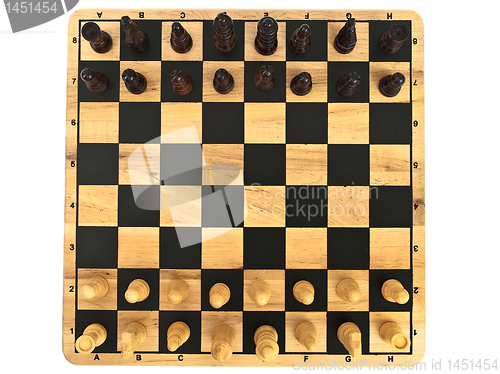 Image of chess-board with chess