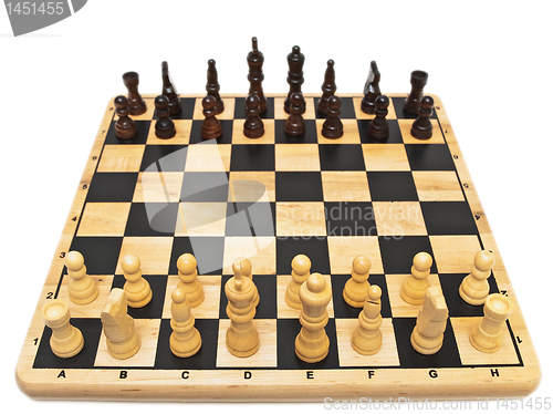 Image of chess-board and chess
