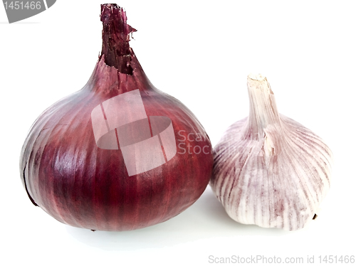 Image of onion and garlic