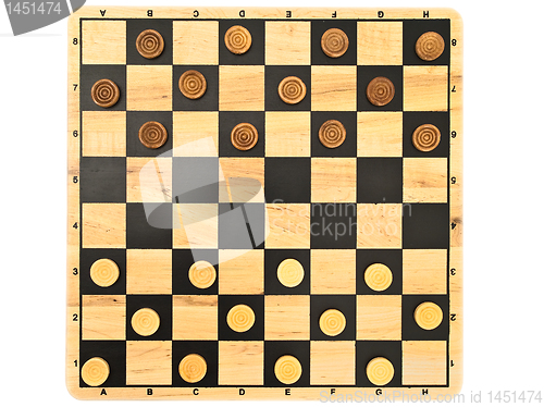 Image of checkers game
