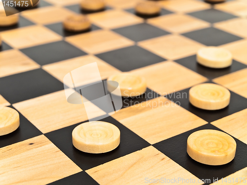 Image of checkers in game