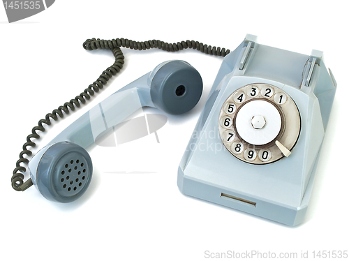 Image of take off telephone receiver 