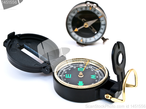 Image of compasses