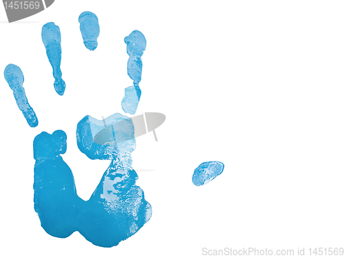 Image of hand print