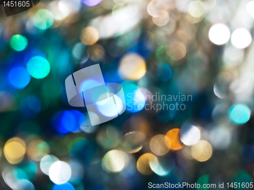 Image of  light abstract in blue