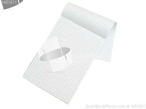 Image of empty note pad