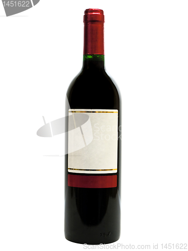 Image of red wine bottle